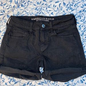 Black shorts from American Eagle